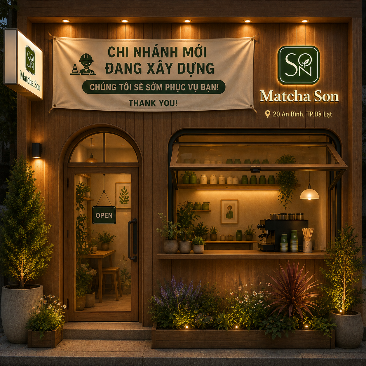 Chi nhánh 3 Matcha Son — 20 An Bình, TP.Đà Lạt (Đang xây dựng)